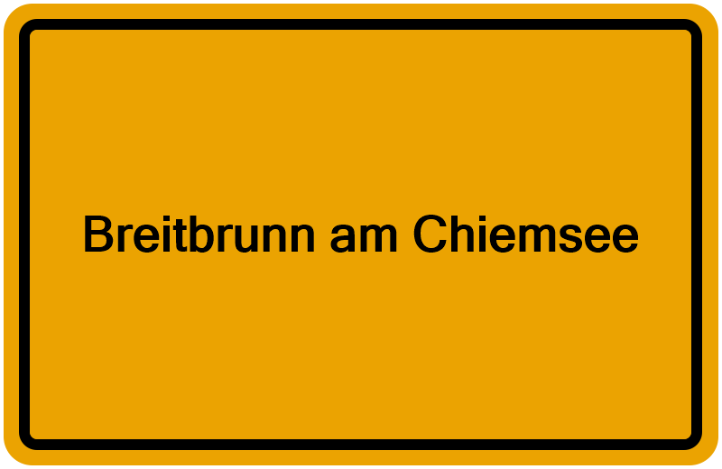 Handelsregisterauszug Breitbrunn am Chiemsee
